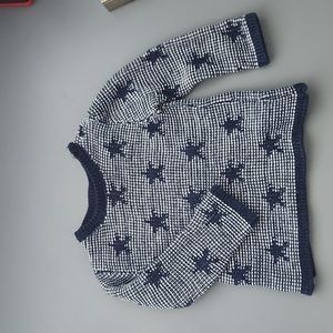 Zara knit sweater. Blue size 18-24 m